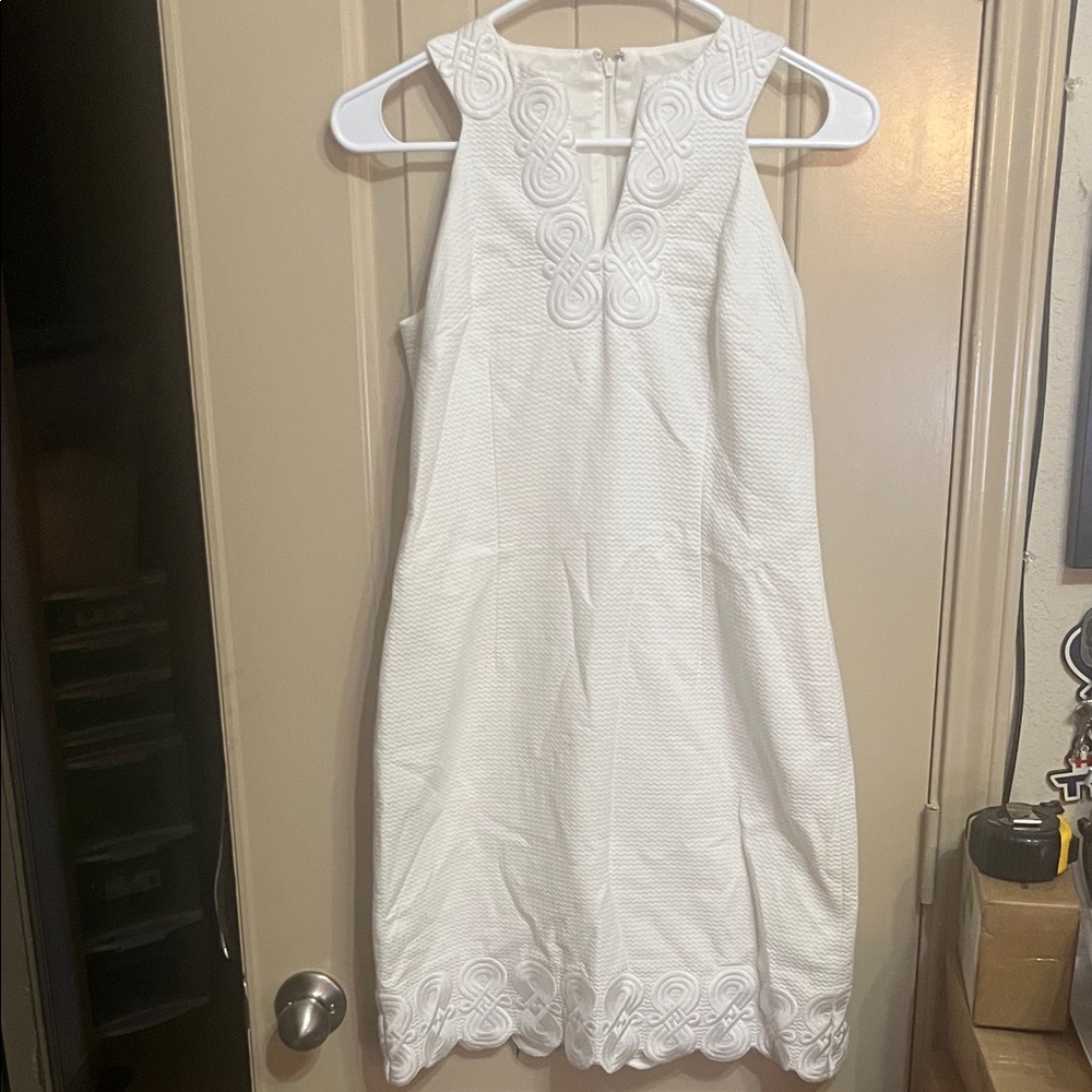 Trina Turk Chic Cream Dress